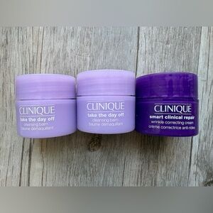 Clinique Smart Clinical Wrinkle Cream & Clinical Take The Day Off Cleansing Balm